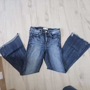 BKE Dark Blue Flare Jeans
